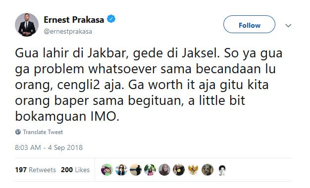 Bahasa Gaul Jaksel
